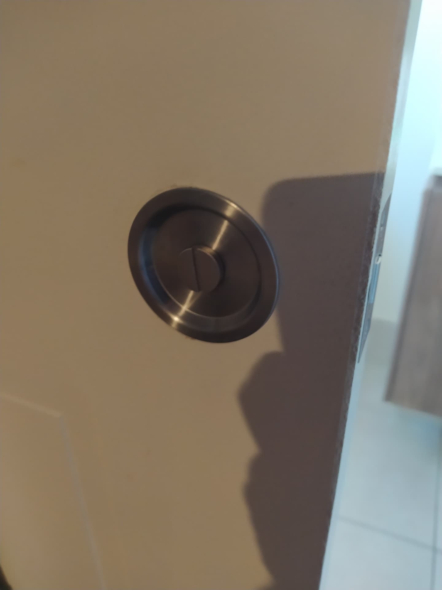 Flyscreen roller, cabinet hinge & cavity door latch repairs - after transformation photo