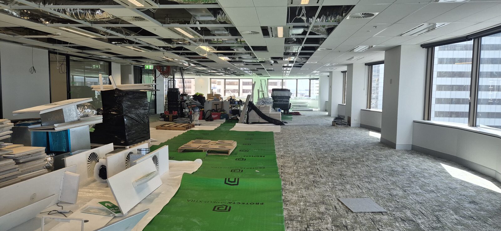 Commercial office fitout support - after transformation photo