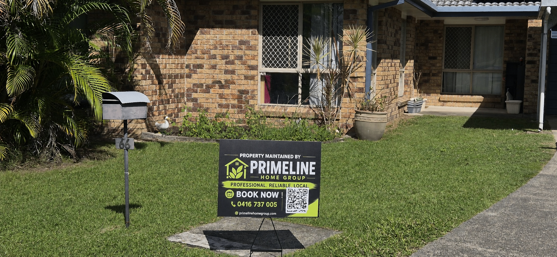 Landscaping rebuild – after