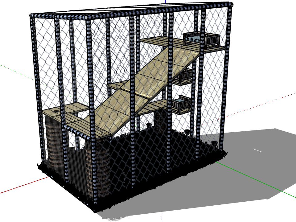 Outdoor catio build – before
