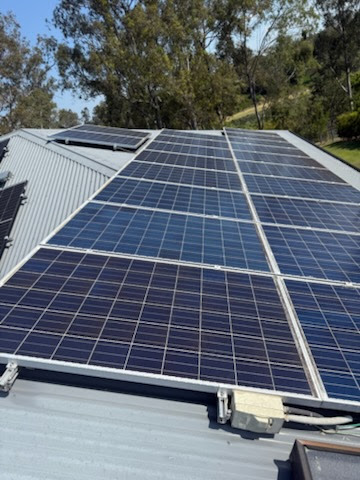 Solar panel clean — Park Ridge South